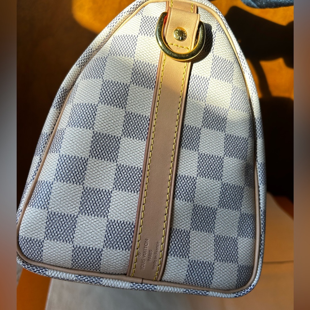 Louis Vuitton Speedy 25 Bandoulière Damier Azur – Excellent – Full Set - Picture 5 of 16